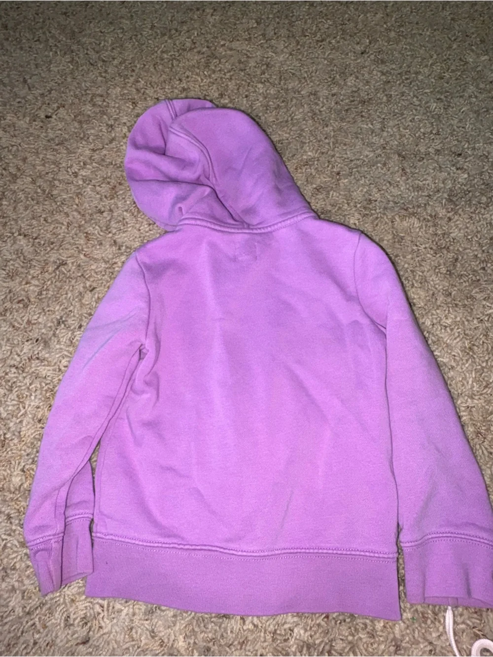 GAP Girls Lavender Zip-Up Hoodie with Logo